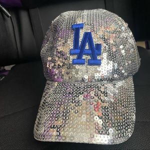 La Dodgers Bling Sequins Hat 